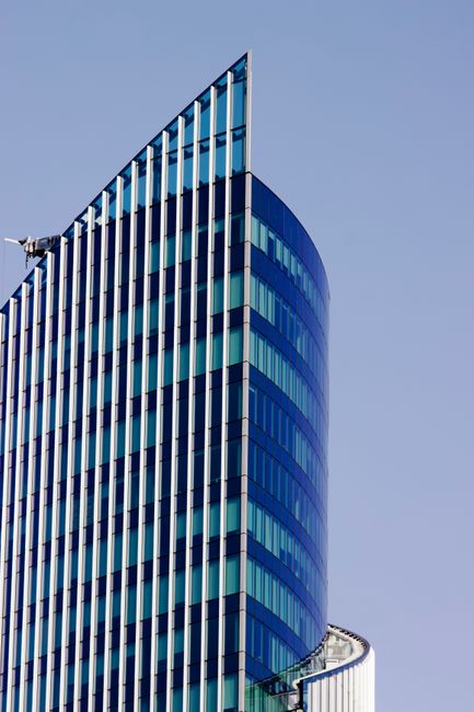 Modern corporate office tower