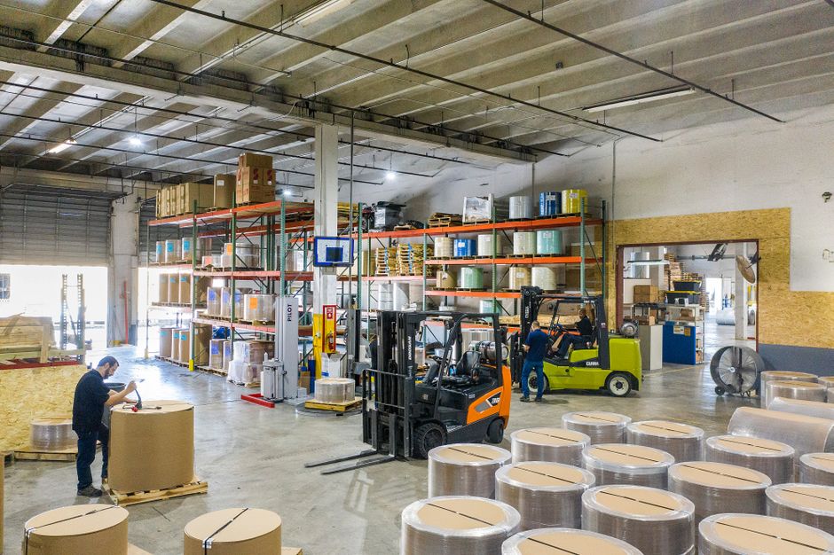 A warehouse distribution operation turns consumer demand into inventory and working capital.