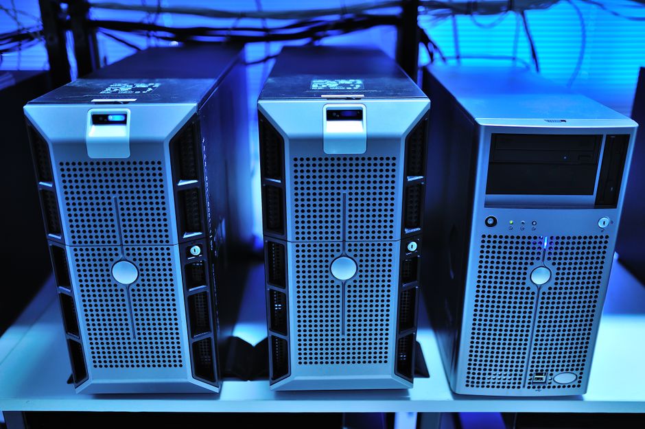 Data-center infrastructure supports recurring cloud and observability workloads.