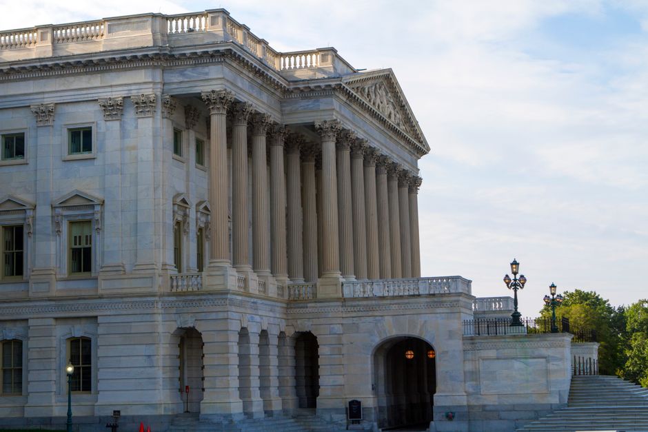 The US Capitol building in Washington, D.C.